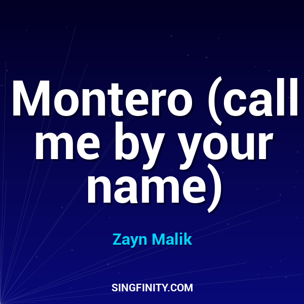 Montero (call me by your name)