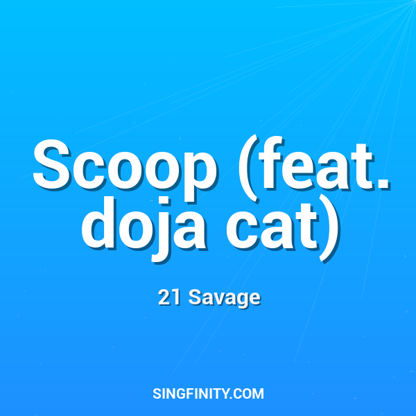 Artwork for Scoop (feat. doja cat)