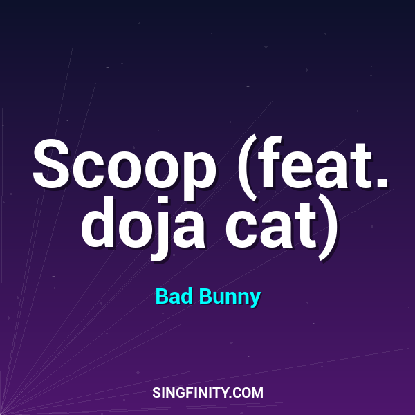 Artwork for Scoop (feat. doja cat)