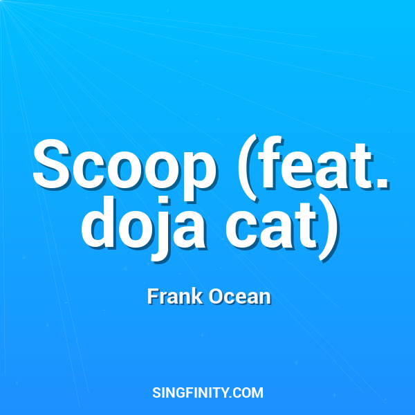 Artwork for Scoop (feat. doja cat)