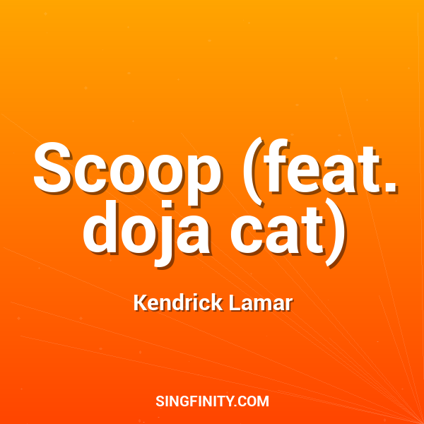 Artwork for Scoop (feat. doja cat)