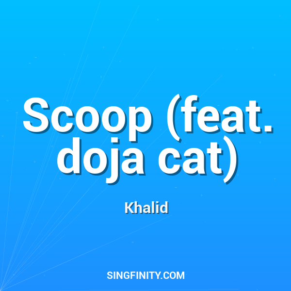 Artwork for Scoop (feat. doja cat)