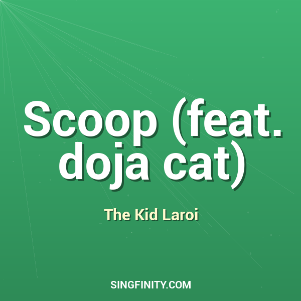 Artwork for Scoop (feat. doja cat)
