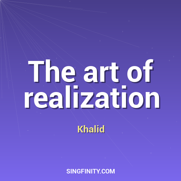 Artwork for The art of realization