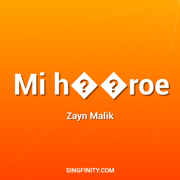 Mi h��roe