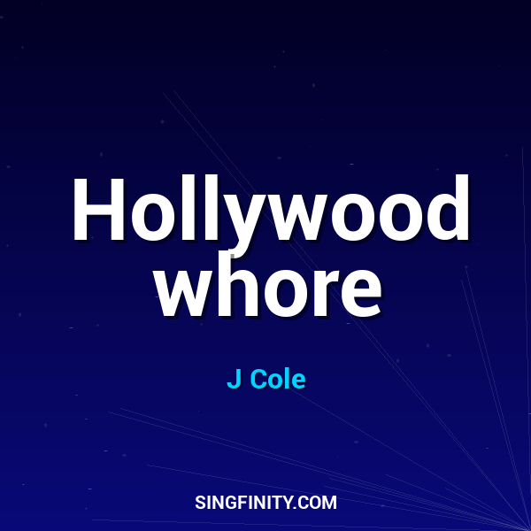 Artwork for Hollywood whore