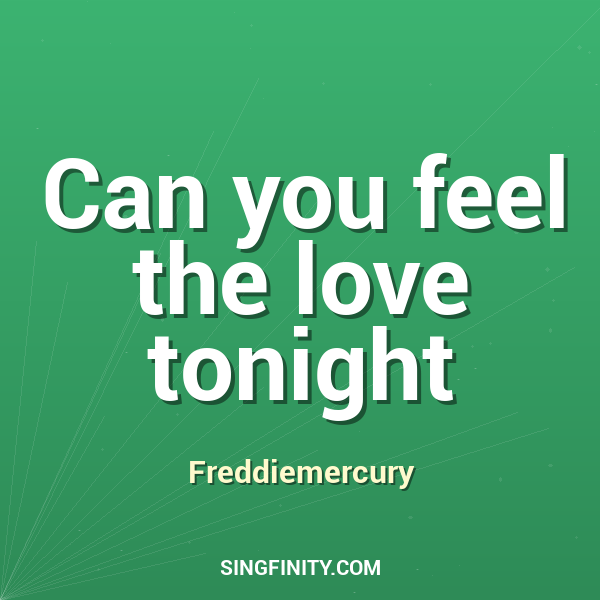 Artwork for Can You Feel The Love Tonight