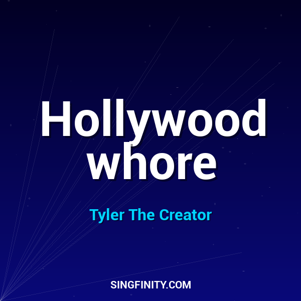 Artwork for Hollywood whore
