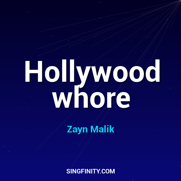 Artwork for Hollywood whore