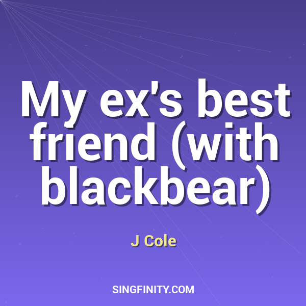 Artwork for My ex's best friend (with blackbear)
