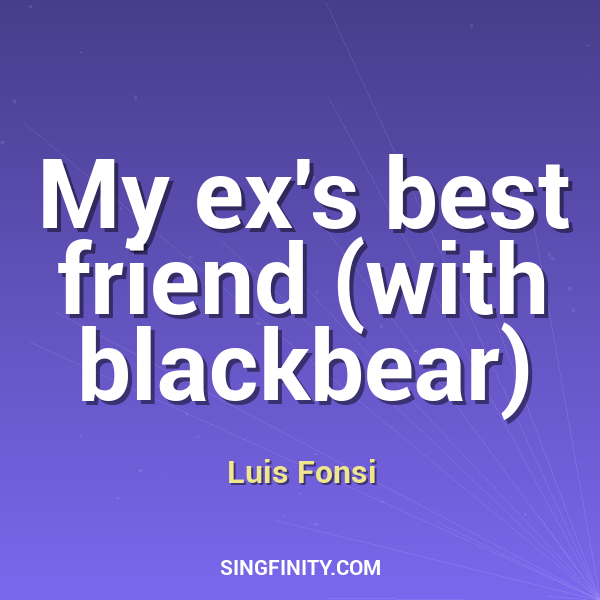 Artwork for My ex's best friend (with blackbear)
