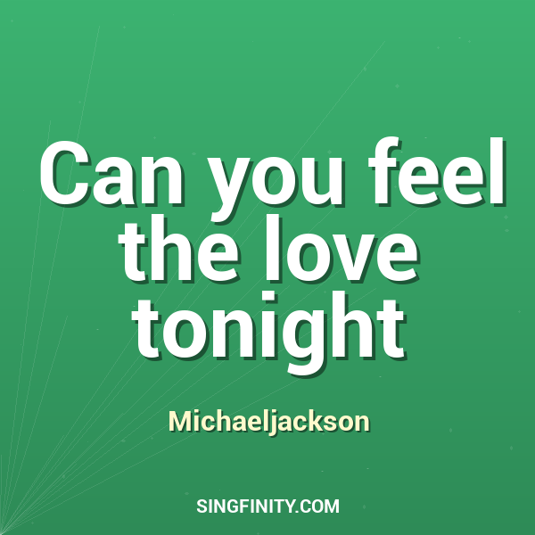 Artwork for Can You Feel The Love Tonight