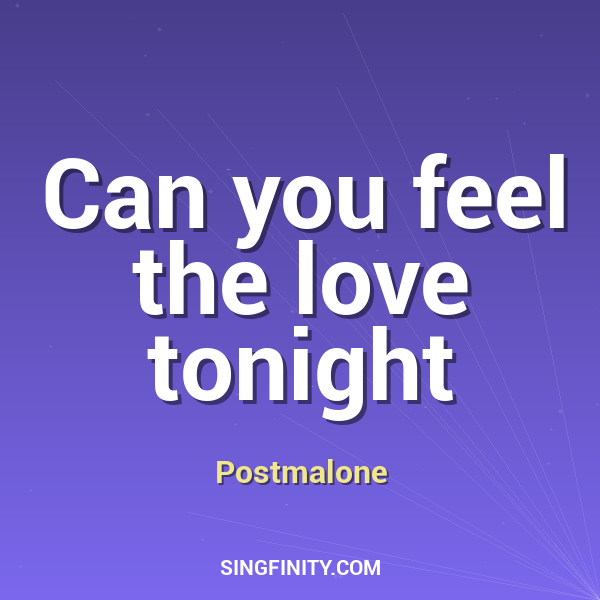 Artwork for Can You Feel The Love Tonight