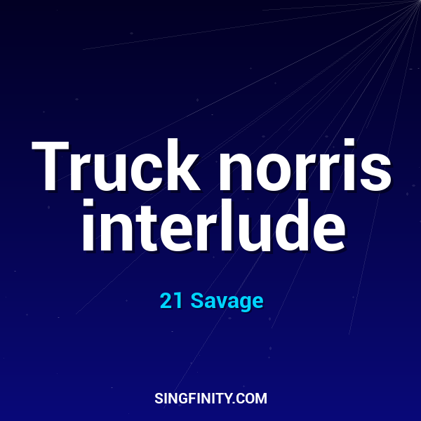 Artwork for Truck norris interlude