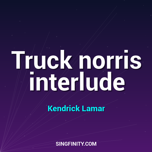 Artwork for Truck norris interlude