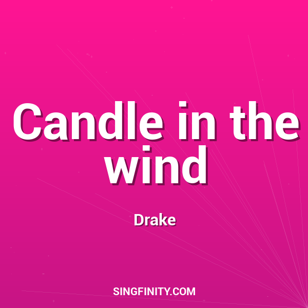 Candle in The Wind
