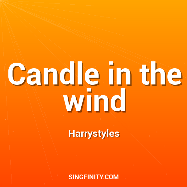 Candle in The Wind