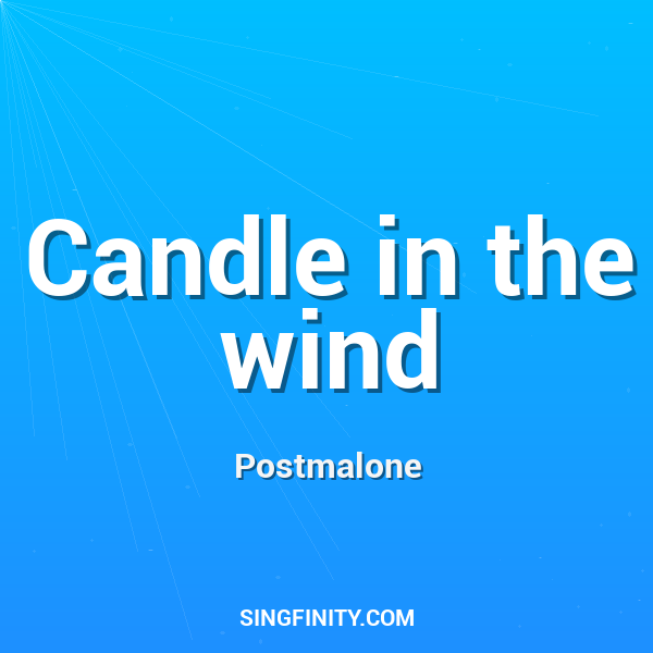 Artwork for Candle in The Wind