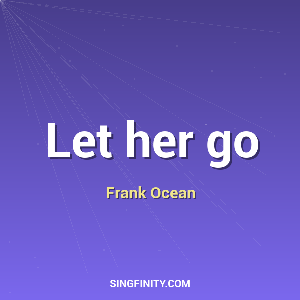 Artwork for Let her go