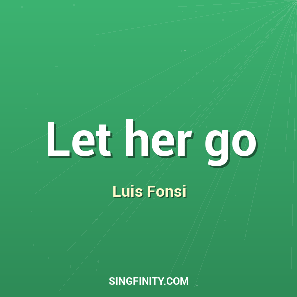 Artwork for Let her go