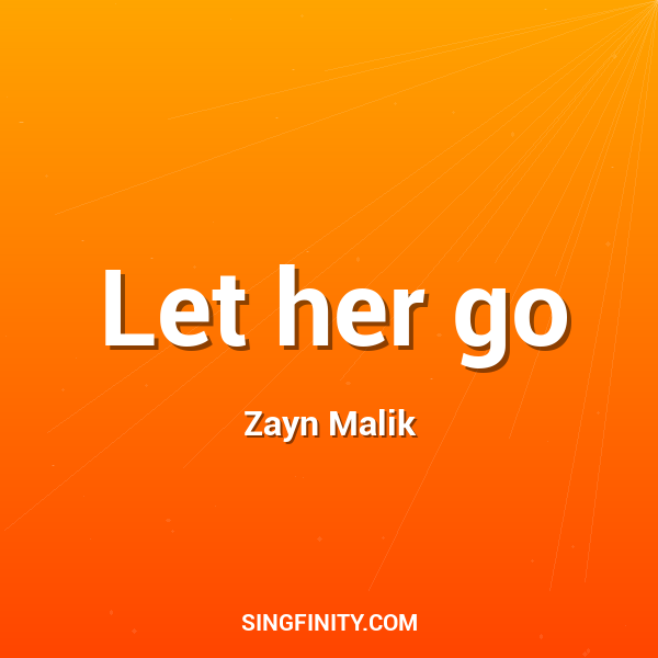 Artwork for Let her go