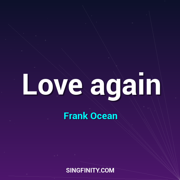 Artwork for Love again