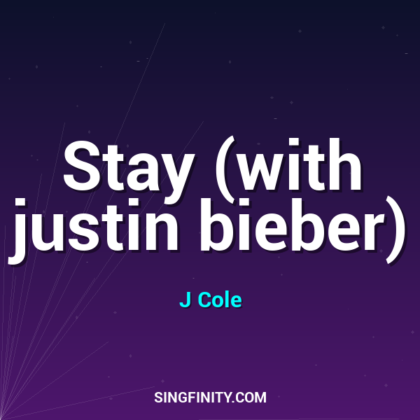 Artwork for Stay (with justin bieber)