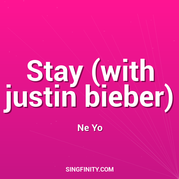 Artwork for Stay (with justin bieber)