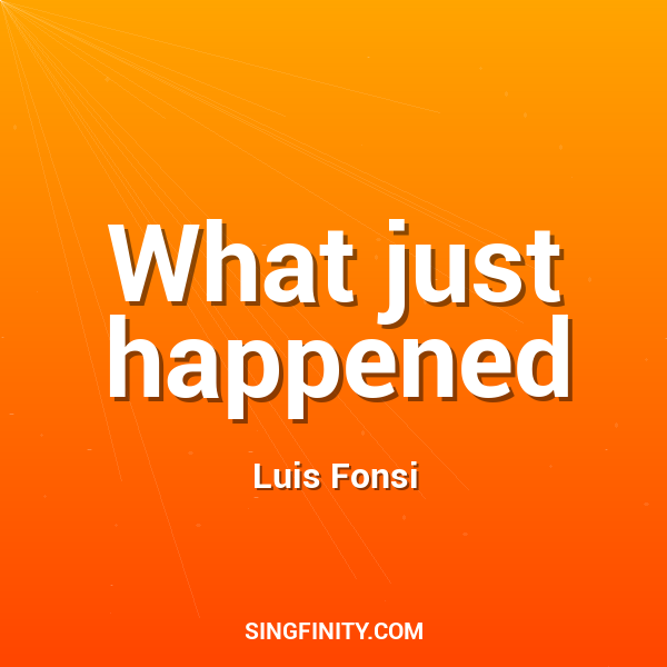 Artwork for What just happened