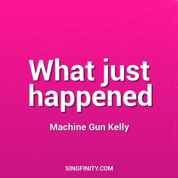 Artwork for What just happened