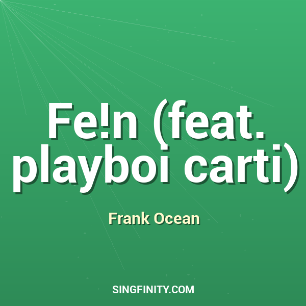 Fe!n (feat. playboi carti)