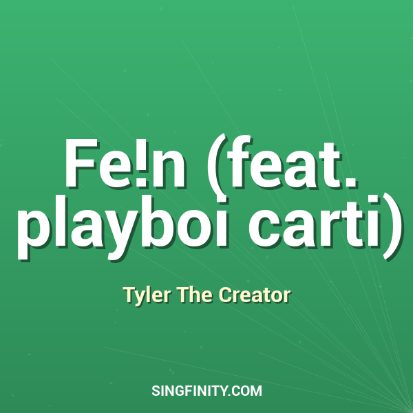 Fe!n (feat. playboi carti)