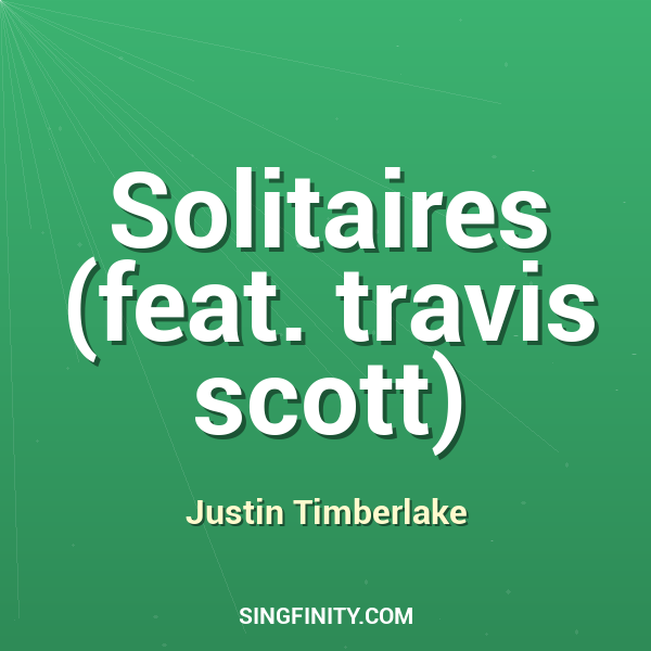 Solitaires (feat. travis scott)