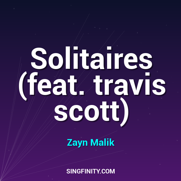 Solitaires (feat. travis scott)