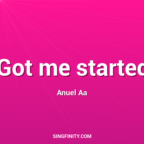 Artwork for Got me started