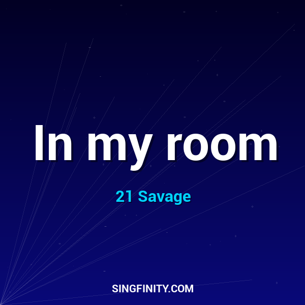 Artwork for In my room