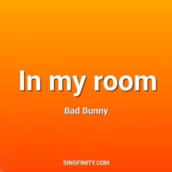 Artwork for In my room