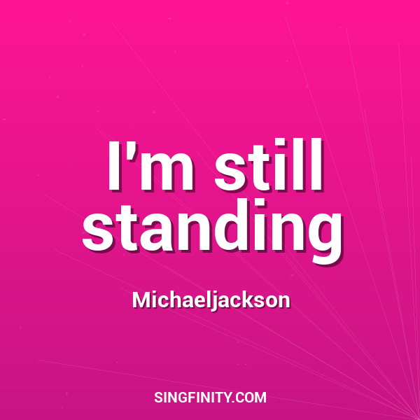 Artwork for I'm still standing