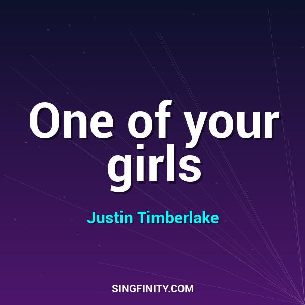 Artwork for One of your girls