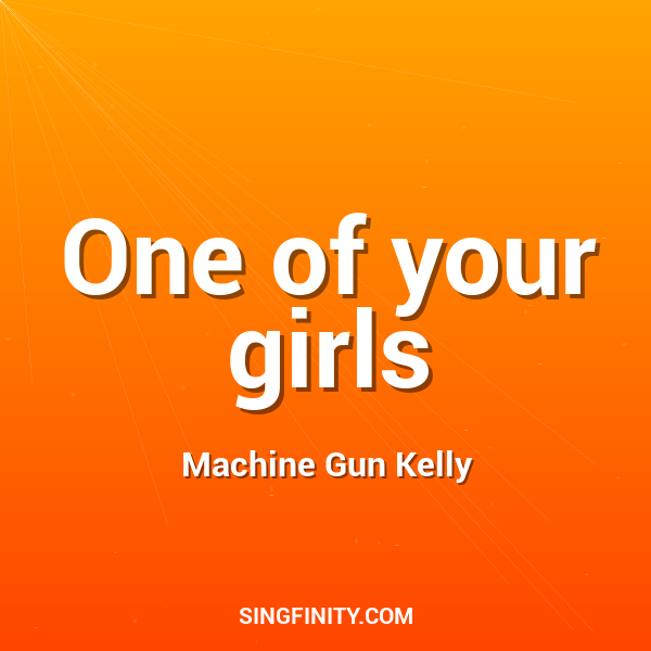 Artwork for One of your girls