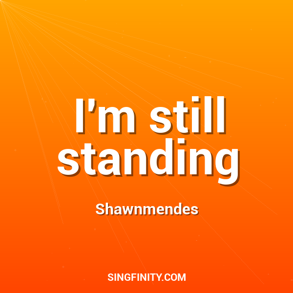 Artwork for I'm still standing