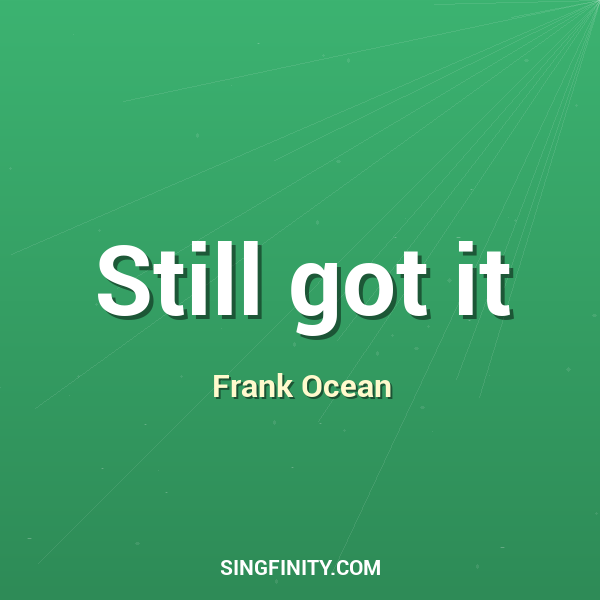 Artwork for Still got it