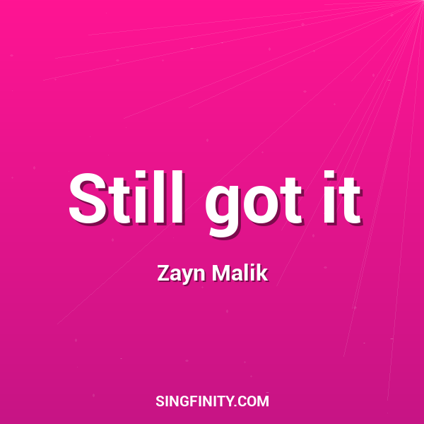 Artwork for Still got it
