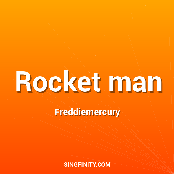 Artwork for Rocket man