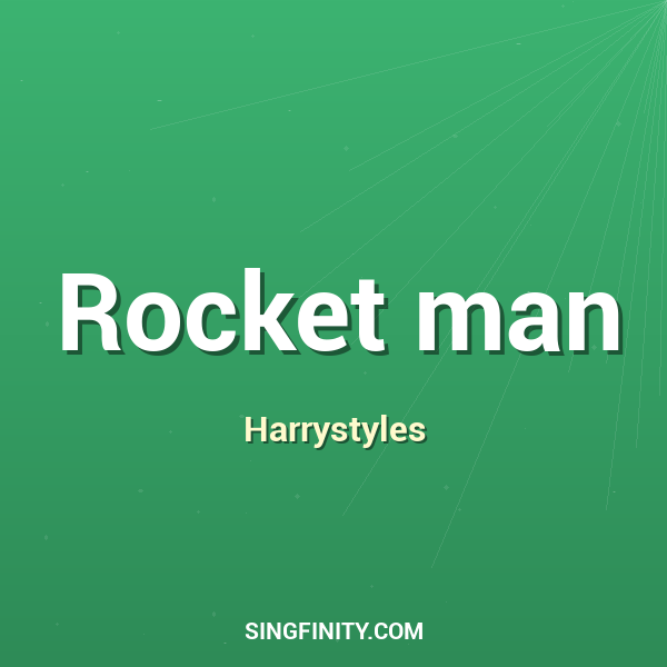 Artwork for Rocket man