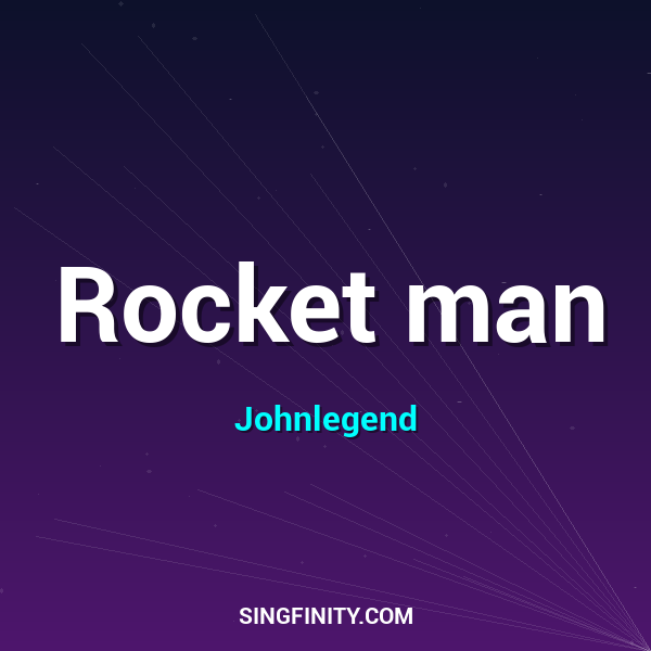Artwork for Rocket man