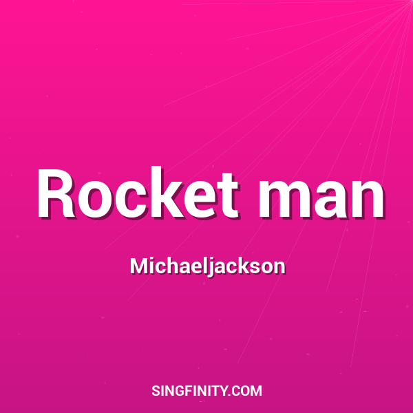 Artwork for Rocket man