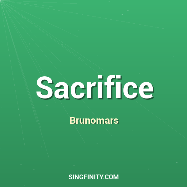 Sacrifice