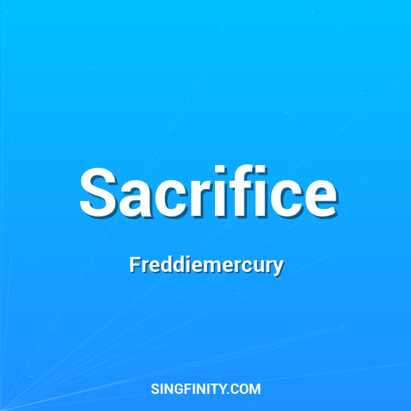 Artwork for Sacrifice