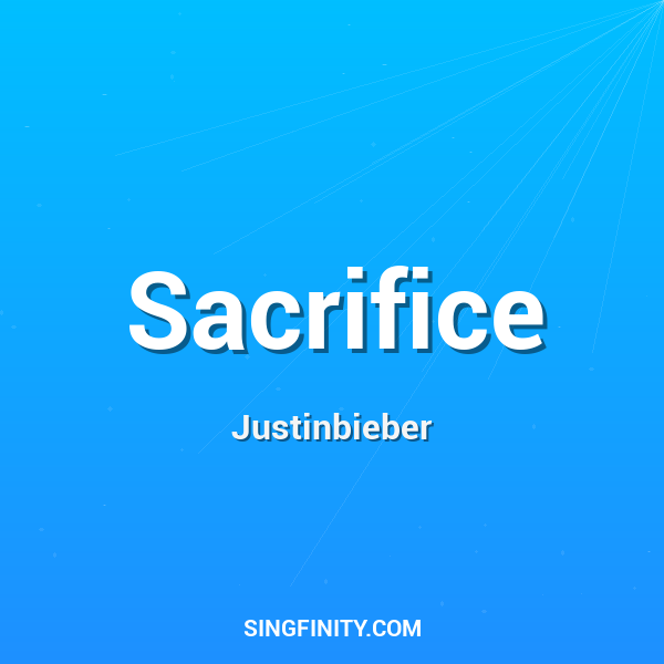 Sacrifice